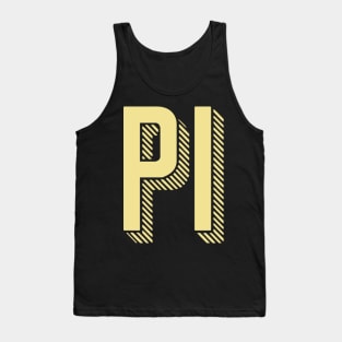 Yellow Pi Sunshine Letter Tank Top